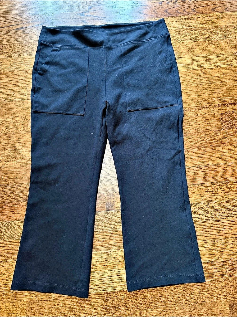 Cabi Cheeky Pant Wide Leg Cotton Pants Black XL